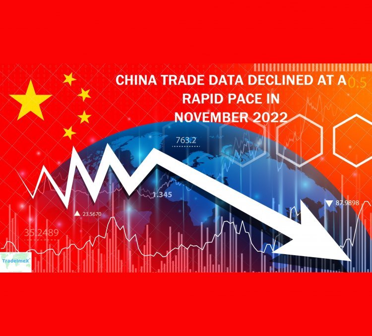 China Trade Data Declined at a Rapid Pace in November 2022