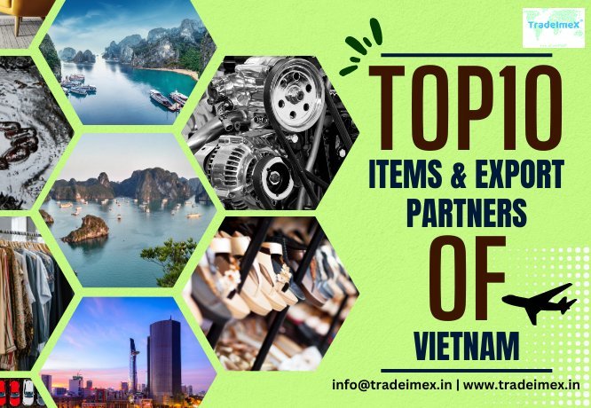 What are the top 10 exports of Vietnam?