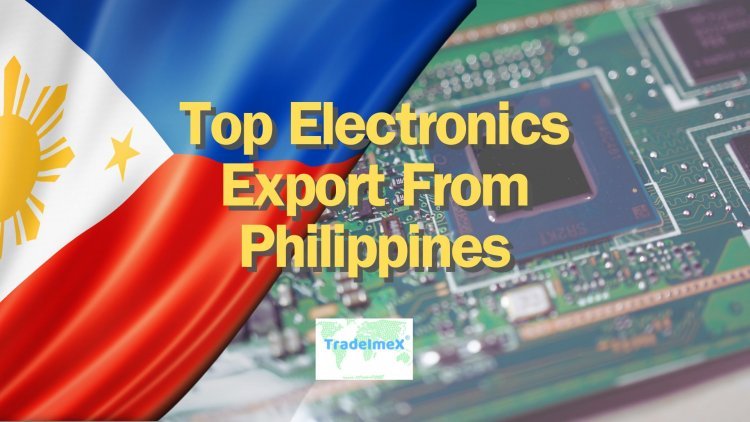 What are the top electronic exports of the Philippines?