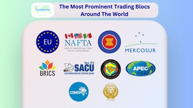 What are the top trading blocs in the world?