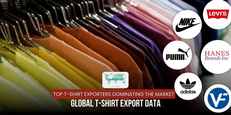 Top T-Shirt Exporters Dominating the Market: Global T-Shirt Export Data